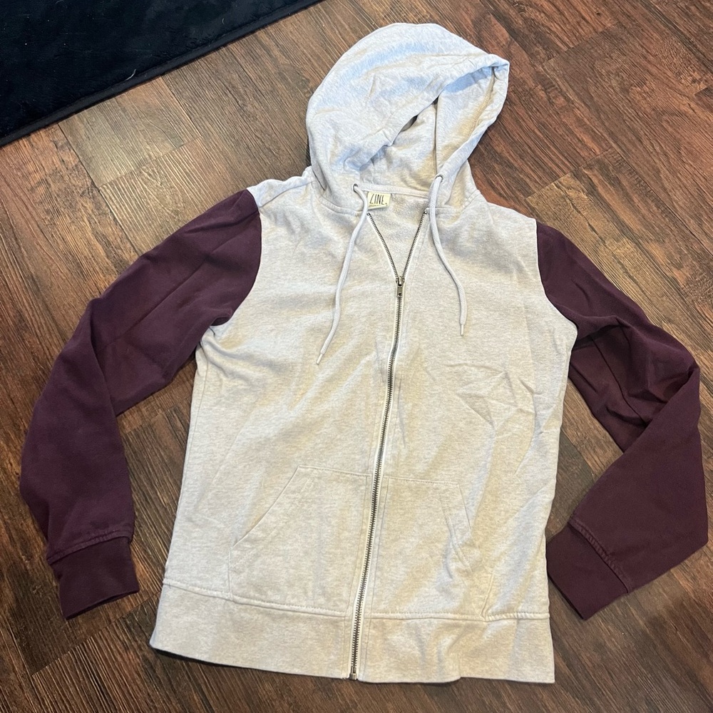 Color block hoodie